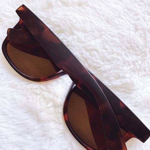 Lola Tortoise Brown Polycarbonate Sunglasses - Picture 12 of 13
